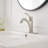 Single-Hole Single-handle Bathroom Faucet with Drain Assembly-92892590