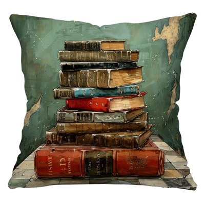 Coussin réversible Stacked