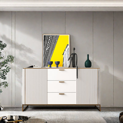 Armoire d'appoint multifonctionnelle avec rangement