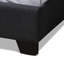 Lit tapissier capitonné standard à profil bas Evis-33865842-33457086