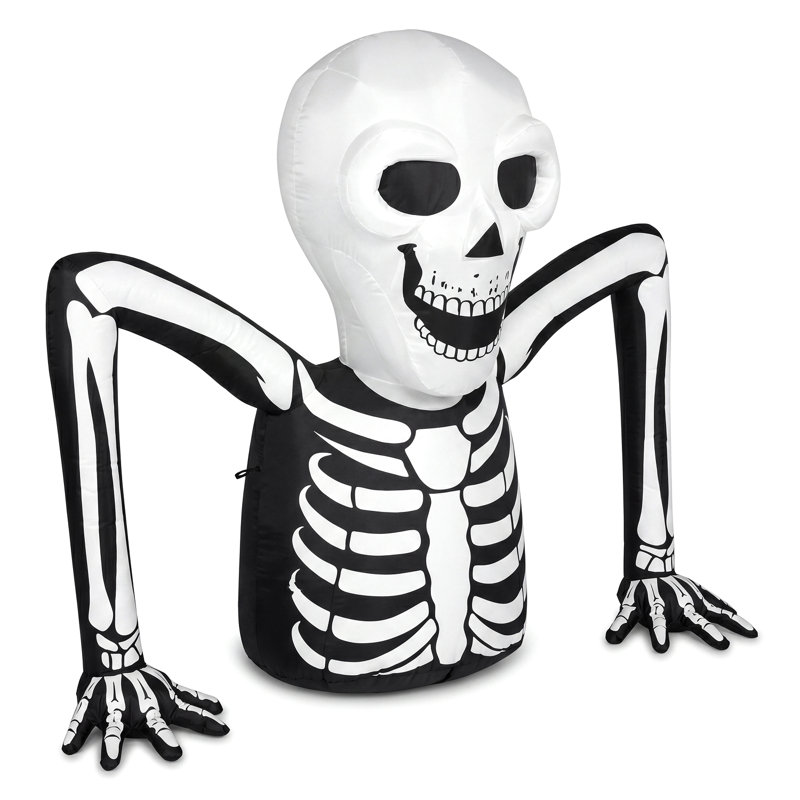 5.5FT LED Inflatable Skeleton for Halloween