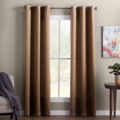 Wayfair Basics® Alianna Thermal Energy Saving Grommet Curtain Panel
