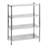 4 Tier Stainless Steel Adjustable Shelving-1653970567