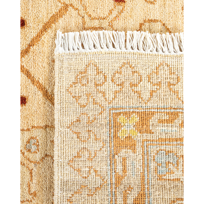 Sadir One-of-a-Kind 9' 2" X 11' 9" Hand Knotted Area Rug