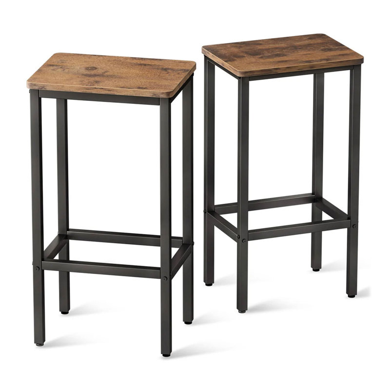Counter Stool with Steel Frame