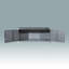 Armoire empilable 36 po, graphite