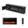 Brennah TV Stand for TVs up to 78" with Electric Fireplace Included