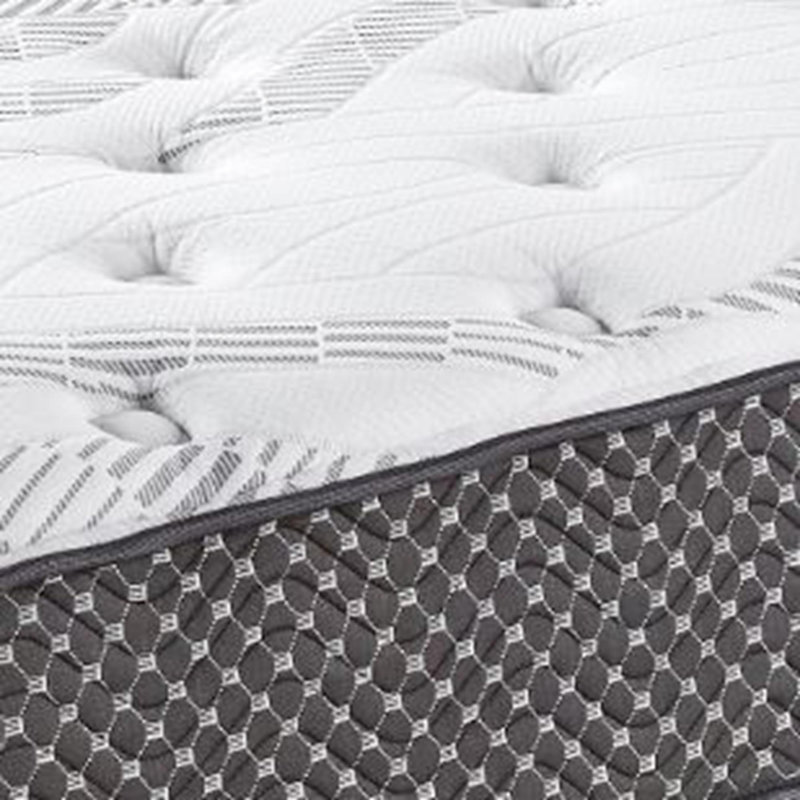 Matelas hybride matelassé 10 po, mi-ferme, Lit double