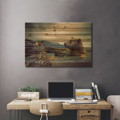 Bain d'ours brumeux
