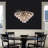 Jahmier Adjustable 8-Layer Waterdrop Crystal Chandelier