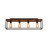 Delcina Industrial Rectangle Cage Flush Mount-639880919