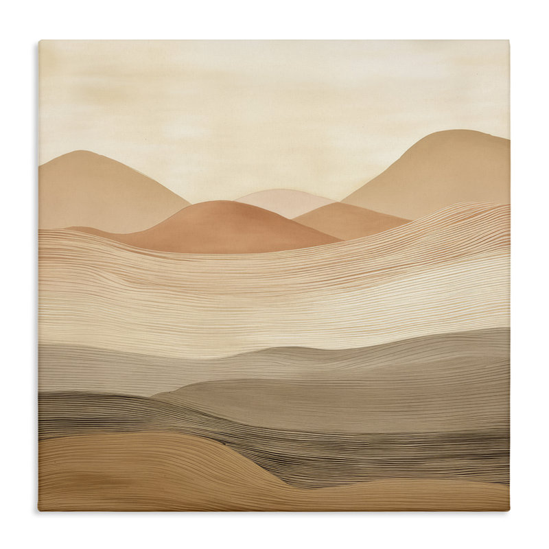  «Layered Sand Dunes» par Irena Orlov, H 24 po x l 24 po
