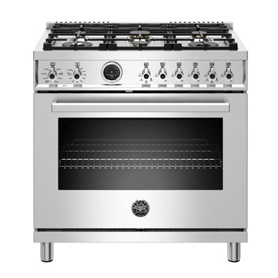 Bertazzoni 36" 5.7 Cubic Feet Free Standing Range