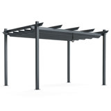 10 X 13 Ft Outdoor Aluminum Canopy Shelter-Beige