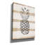 «Simple Stripes Pineapple» par Linda Woods, art mural sur toile-28020540