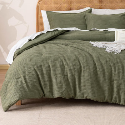 Ensemble d'édredon PHF Soft Waffle