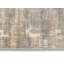 Tapis gris / beige en laine et polyester tissé à la machine Southwestern-1975910352