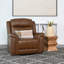 Fauteuil inclinable en cuir Yadhir