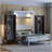 Murphy Bed Wall Bed with Closet-1837218942