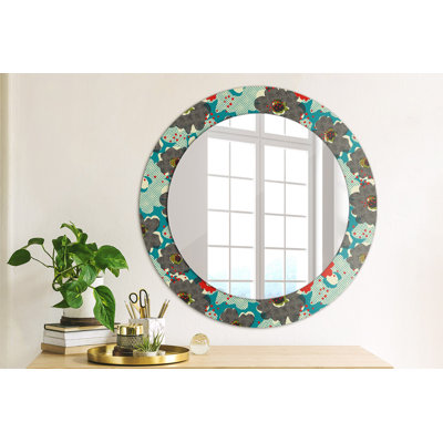 Huldar Glass Flat Wall Mirror