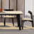 Modern high-class dining table and chair-106230237