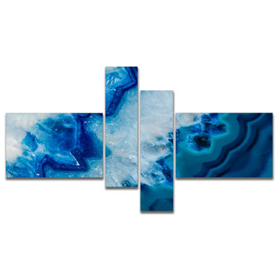 " Geode Slice Macro " 4 - Pieces