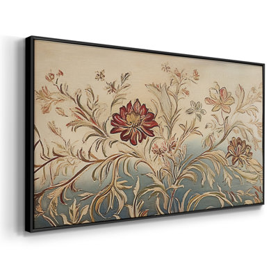 Botanical Series-CCCIV- Framed Gallery Wrapped Canvas -Ready to Hang