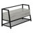 Bench, Entryway, Hallway, Storage, 42" Rectangular,  Laminate,  Metal, Contemporary, Modern-1460510013
