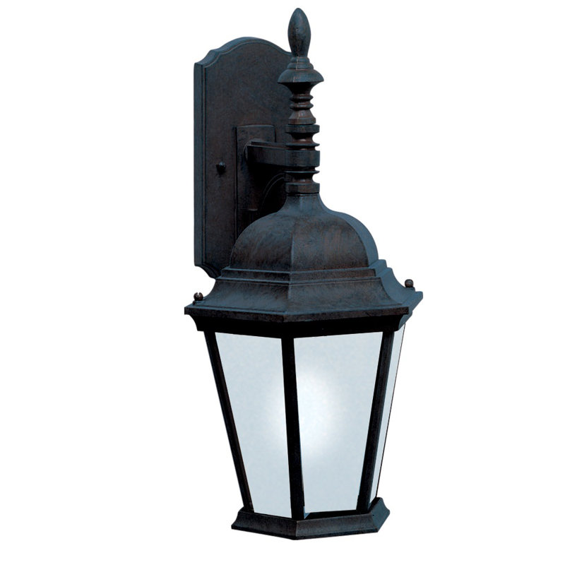 Treshawn Aluminum Wall Light, Black