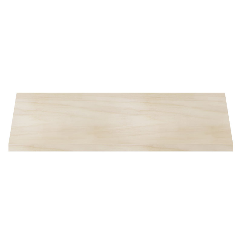 Poplar Solid Hardwood Crown Moulding, 96-inch Length