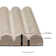 Serata Harmona 4.5" x 9" Matte Porcelain Convex Fluted Wall Tile