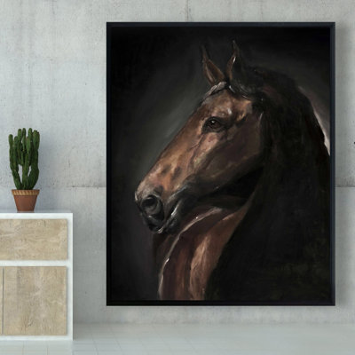 Spirit The Horse Print On Canvas