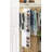Whitmor 10-Section Hanging Shoe Shelves - White