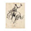 «King of the Rodeo II» par Jennifer Paxton Parker - impression sur toile tendue-1373027169