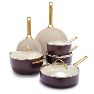 T-fal Excellence Reserve 10-piece Ceramic Non-Stick Cookware Set