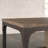 Kemper 2-Drawer TV Stand in Weathered Oak/Antique Silver