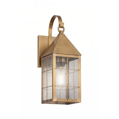 Brass Traditions - Ashford - 1 Light - 17 inch - Antique Brass - Solid Brass - Off  the Wall - Sconce