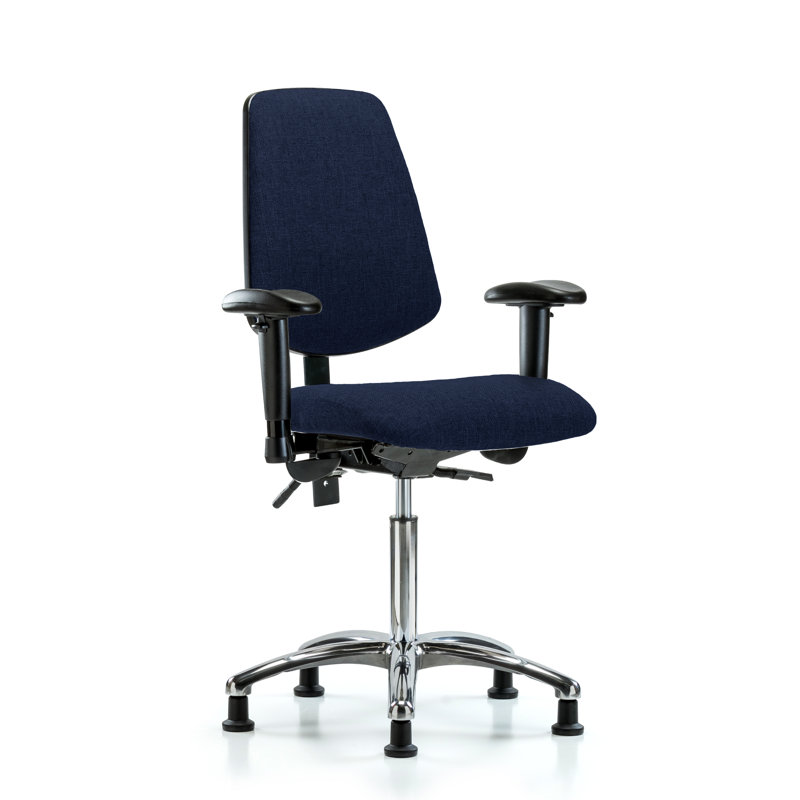Task Chair, Navy, Glides