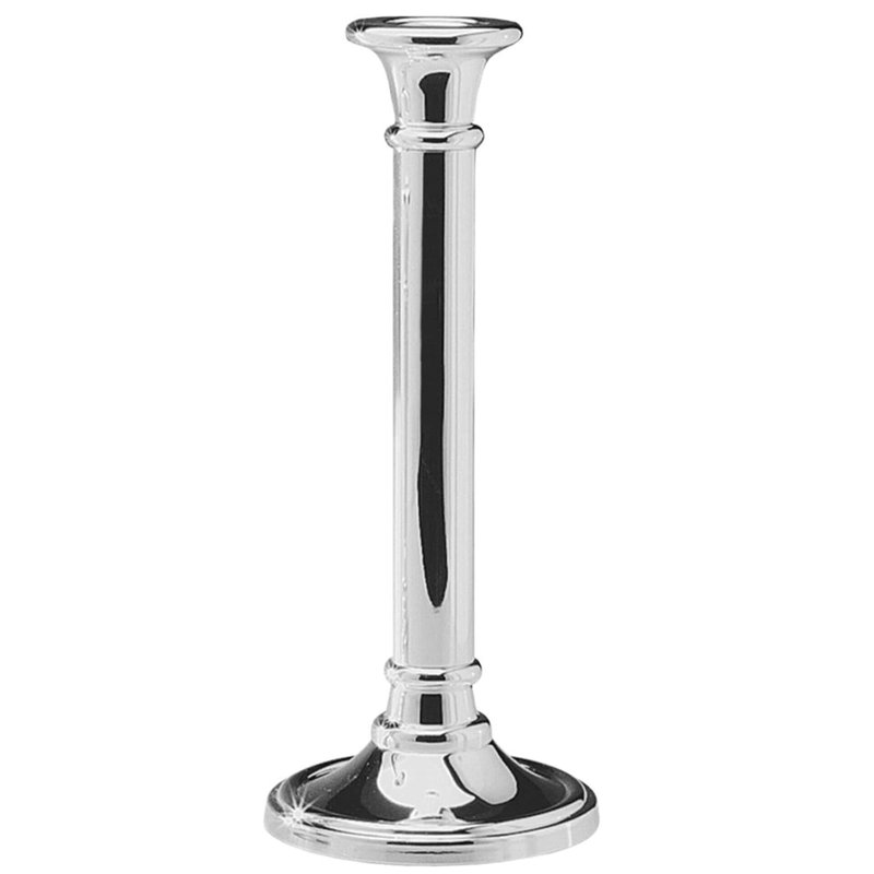 Iron Candlestick, 24cm H x 13cm W x 13cm D
