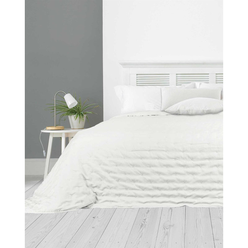 Parmida Throw Blanket, White