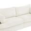 Canapé rembourré en chenille 98,4 po Isabella Isabella-339714984