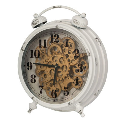 Horloge de table en métal