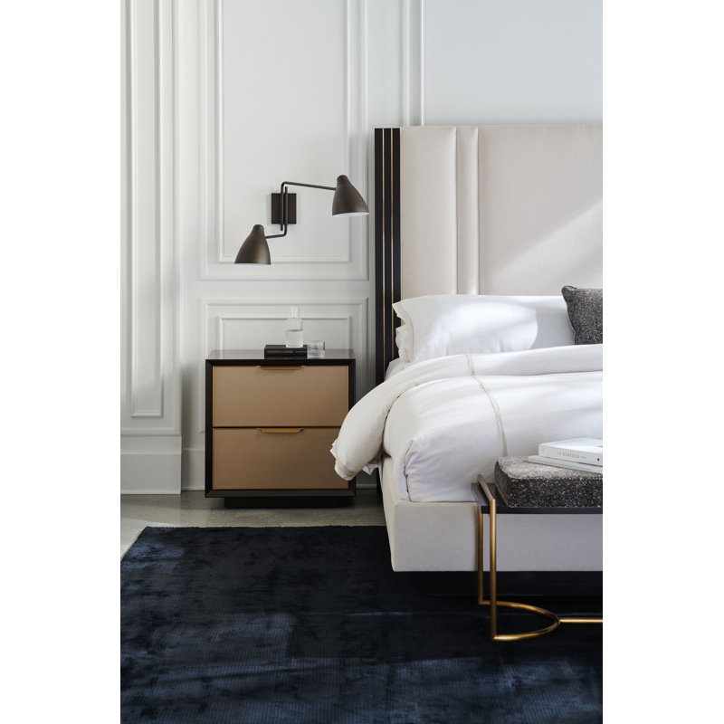 Caracole Classic 2 - Drawer Nightstand, Dark Chocolate