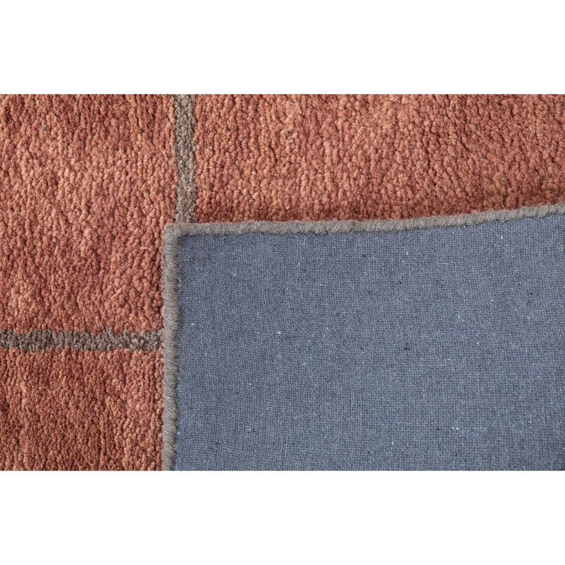 Tapis d'intérieur en laine touffeté à la main Merritt Tira, Rectangle de 5 pi x 8 pi