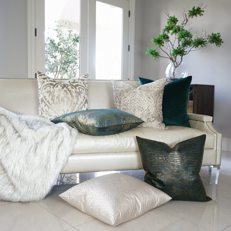 Hepburn Fabric, Crystal