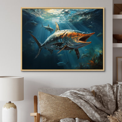 " Fishing Majestic Marlins Jumping III "