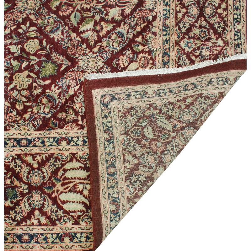 Tapis aubergine pak-persan Ebu Beki