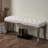 Eryc Linen Blend Upholstered Bench
