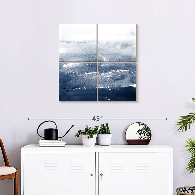 The Deep Blue, 26" H x 26" W