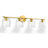 4-Light Dimmable Aluminum Vanity Light-2077081889